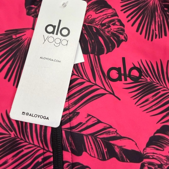 NWT Alo yoga Matching Set tropical Jungle Print Sample - Picture 11 of 12